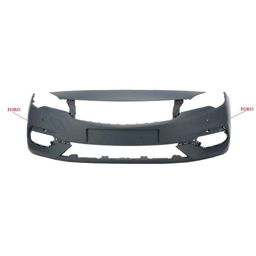 PARAURTI ANTERIORE CON FORI PDC+PARK ASSIST PER OPEL ASTRA K 2019> VERNICIABILE