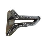 GRIGLIA PARAURTI ANT.DX APERTA NERA LUCIDA PER BMW SERIE 3 G20-G21 DAL 2018>