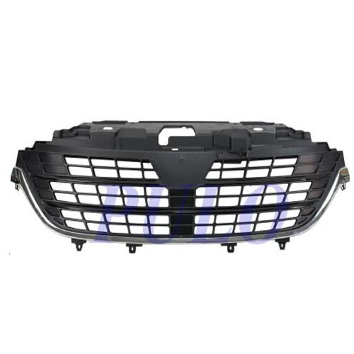 GRIGLIA MASCHERINA NERA C/MODAN CROM+ BORDI NERO LUCIDO PER RENAULT TRAFIC 2019>