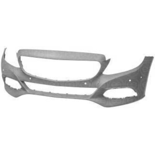 PARAURTI ANTERIORE CON FORI PDC+PARK ASSIST PER MERCEDES CLASSE C W205 DA 2013>