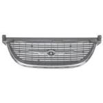 GRIGLIA MASCHERINA NERA C/CORNICE CROM PER CHRYSLER VOYAGER DA 2001 A 03-2004