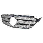GRIGLIA MASCHERINA NERA C/MODAN ARG E PROF CROM PER MERCEDES CLASSE C W205 12/13>AVANTGARDE