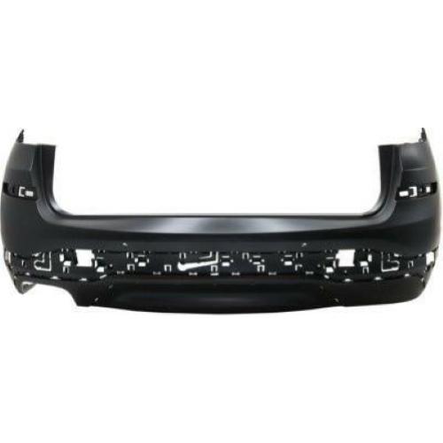 PARAURTI POSTERIORE CON TRACCE PDC PER BMW X3 F25 X-LINE 2014>2017 DOPPIO SCARICO A SX