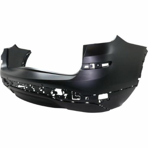 PARAURTI POSTERIORE CON FORI PDC PER BMW X3 F25 X-LINE 2014 >2017 DOPPIO SCARICO A SX