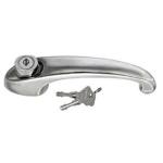 MANIGLIA PORTA ESTERNA DX=SX PER OM 40 - LEONCINO IN ALLUMINIO