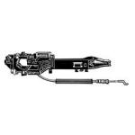 SUPPORTO MANIGLIA PORTA PER LANCIA YPSILON DAL 2003 ANTERIORE DESTRA