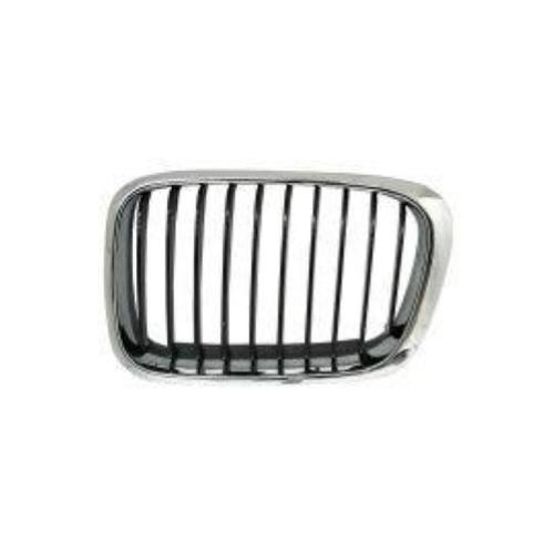 GRIGLIA MASCHERINA ANT/SX CROM-NERA PER BMW SERIE 3 E46 05/98>08/01