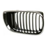 GRIGLIA MASCHERINA PER BMW SERIE 3'01->05 E46 DESTRA NERA/CROMATA