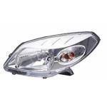 FARO FANALE PROIETTORE DX H4 PRED REG ELETT PER DACIA SANDERO 2008> PARABOLA CROMATA