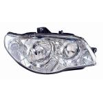 FARO FANALE PROIETTORE SX 2H7 PRED REG ELETT PER FIAT STRADA 2005> PARABOLA CROMATA
