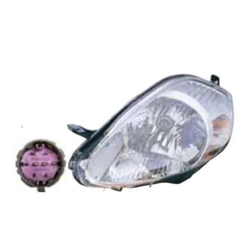 FARO FANALE PROIETTORE DX H4 C/MOTOR EL PER FIAT GRANDE PUNTO 2008> PARABOLA CROMATA