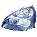 FARO FANALE PROIETTORE DX H1-H7 PRED REG EL PARAB NERA PER RENAULT CLIO 2001>2003