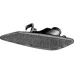 FANALE FANALINO LATERALE SINISTRO PER ALFA ROMEO 156 DAL 2003/147 DAL 2003 - FIAT ULYSSE DAL 2006 - LANCIA DELTA DAL 2008/Y DAL 2011