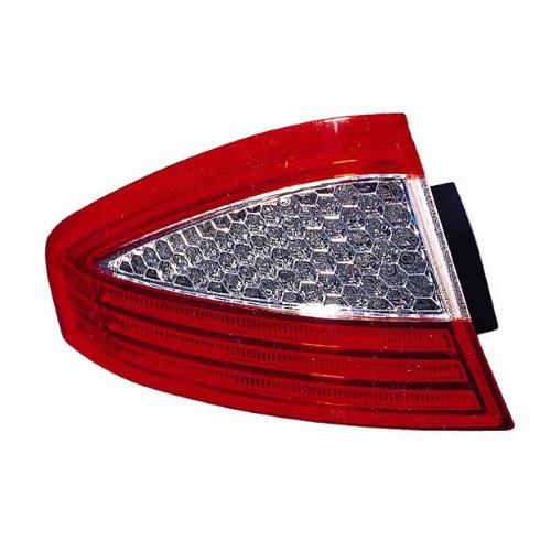 FANALE FANALINO POSTERIORE SINISTRO FUME' ROSSO SENZA PORTALAMPADA PER FORD MONDEO 4 PORTE DAL 2007 AL 2010