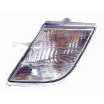 FANALE FANALINO ANTERIORE DESTRO SENZA PORTALAMPADA PER NISSAN MICRA DAL 2005 AL 2007 BIANCO