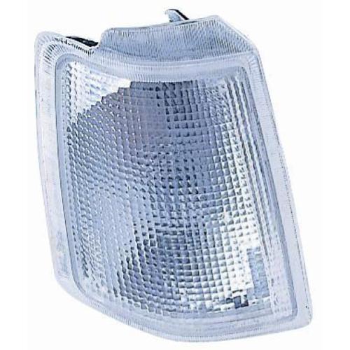 FANALE FANALINO ANTERIORE DESTRO SENZA PORTALAMPADA PER OPEL CORSA A DAL 1990 AL 1993 BIANCO