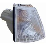 FANALE FANALINO ANTERIORE SINISTRO SENZA PORTALAMPADA PER RENAULT CLIO DAL 1990 DAL 1996 BIANCO