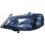 FARO FANALE PROIETTORE SX H7-HB3 PRED REG EL PER OPEL ASTRA G 2001>2004 PARABOLA NERA
