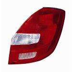 FANALE FANALINO POSTERIORE DESTRO BIANCO ROSSO SENZA PORTALAMPADA PER SKODA FABIA DAL 2007