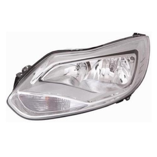 FARO FANALE PROIETTORE DX H1-H7 C/MOTOR ELETT PER FORD FOCUS 2011>2014 PARABOLA CROMATA