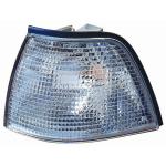 FANALE FANALINO ANTERIORE SINISTRO SENZA PORTALAMPADA PER BMW SERIE 3 E36 BERLINA/E36 COMPACT DAL 1990 AL 1998 BIANCO