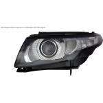 FARO FANALE PROIETTORE DX RANGE PER ROVER EVOQUE 2011>2014 HB3-PSY24W C/L DIURNA LED C/MOTORE