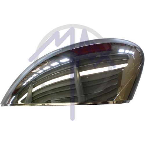 CALOTTA SPECCHIO RETROVISORE FORD B MAX 12 - FIESTA 08>17 SINISTRA CROMATA