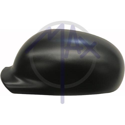 CALOTTA SPECCHIO RETROVISORE PEUGEOT 406 DAL 1995 AL 1999 SINISTRA NERA