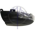 CALOTTA SPECCHIO RETROVISORE SEAT ALHAMBRA 10 SKODA YETI 09 VW SHARAN 10 TIGUAN 10>16 SX INFERIOR CON FRECC RET SENZA LUCE CORTESIA