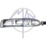 FANALE FANALINO SU RETROVISORE DESTRO A LED PER MERCEDES CLK C209 DAL 2002 AL 2006/SL DAL 2001 AL 2006/VIANO DAL 2003 AL 2010