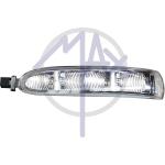 FANALE FANALINO SU RETROVISORE SINISTRO A LED PER MERCEDES CLK C209 DAL 2002 AL 2006/SL DAL 2001 AL 2006/VIANO DAL 2003 AL 2010