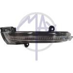 FANALE FANALINO SU RETROVISORE SINISTRO A LED PER RENAULT CAPTUR/CLIO V/MEGANE IV DAL 2020