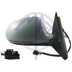 SPECCHIO RETROVISORE ELETTRICO AUDI A4 08>10 DESTRA VERNICIABILE C/FANA ASFERICO CROMATO TERMICO 6 PIN