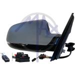 SPECCHIO RETROVISORE ELETTRICO AUDI A4 10>15 DESTRO VERNICIABILE C/FANALINO BLIS