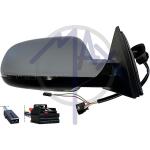 SPECCHIO RETROVISORE ELETTRICO AUDI A4 10>15 DESTRO VERNICIABILE C/FANA RIPIEGABILE ELETTRICAMENTE
