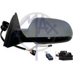 SPECCHIO RETROVISORE ELETTRICO AUDI A4 10>15 SINISTRO VERNICIABILE C/FANA RIPIEG MEMORIA