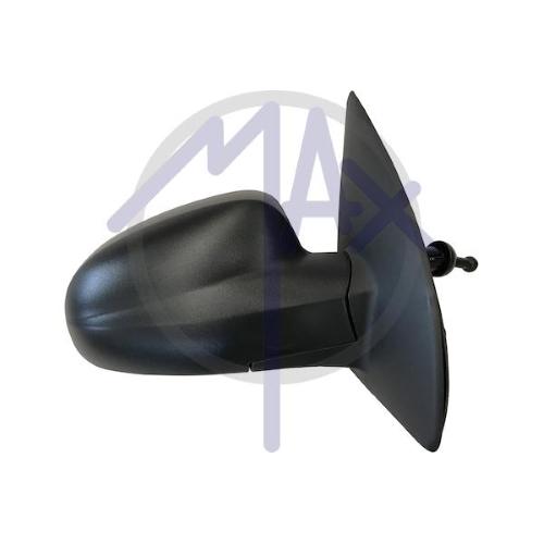 SPECCHIO RETROVISORE MECCANICO DAEWOO/CHEVROLET AVEO T200 03>06 - KALOS 03>08 DX NERO 3/5PORTE