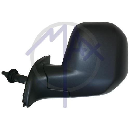 SPECCHIO RETROVISORE MECCANICO CITROEN BERLINGO 08>13 - PEUGEOT PARTNER 08>13 SINISTRO NERO