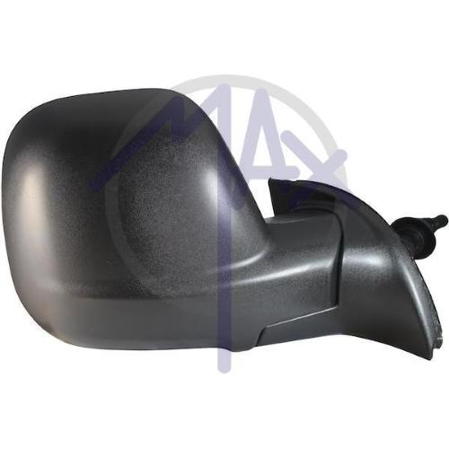 SPECCHIO RETROVISORE MECCANICO CITROEN BERLINGO 13>18 - PEUGEOT PARTNER 13>18 DESTRO NERO