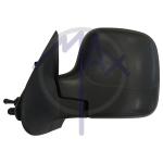 SPECCHIO RETROVISORE MECCANICO CITROEN BERLINGO 96>08 - PEUGEOT PARTNER 96>08 SINISTRO NERO