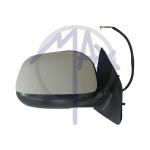 SPECCHIO RETROVISORE ELETTRICO CITROEN C CROSSER 07 -PEUGEOT 4007 07 DESTRO VERNICIABILE TERMICO 5PIN