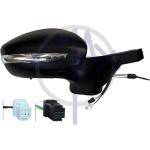 SPECCHIO RETROVISORE MECCANICO CITROEN C3 DAL 2018 DX NERO C/FANA SENSOR TEMP 2+2 PIN