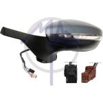 SPECCHIO RETROVISORE ELETTRICO CITROEN C3 16>18 SX VERNICIABILE C/FANA 7PIN