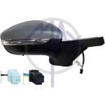 SPECCHIO RETROVISORE ELETTRICO CITROEN C3 DAL 2016 DX VERNICIABILE FANA RIPIEG ELE SENSOR TEMP 6+4PIN