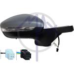 SPECCHIO RETROVISORE ELETTRICO CITROEN C3 DAL 2018 DESTRO VERN C/FAN SENSOR TEMP BLI 6+4PIN