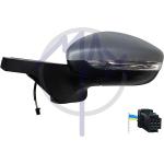 SPECCHIO RETROVISORE ELETTRICO CITROEN C3 DAL 2018 SX VERNICIABILE C/FANA 6 PIN