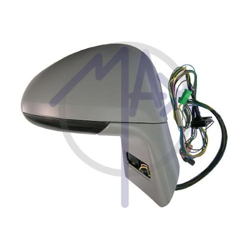 SPECCHIO RETROVISORE ELETTRICO CITROEN C4 05>09 DESTRO VERNICIABILE BASE VERN RIPIEGABI ELE