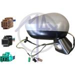 SPECCHIO RETROVISORE ELETTRICO CITROEN C4 09>11 DX VERNICIAB BASE NR FAN RIPIEG 9PIN