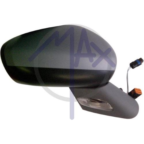 SPECCHIO RETROVISORE ELETTRICO CITROEN C5 08>17 DESTRO VERNICIABILE C/FANA RIPIEGAB SENSOR 10PIN