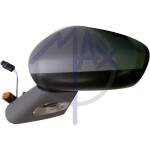 SPECCHIO RETROVISORE ELETTRICO CITROEN C5 08>17 SINISTRO VERNICIABILE C/FANA RIPIEGAB ELE MEMO 14PIN